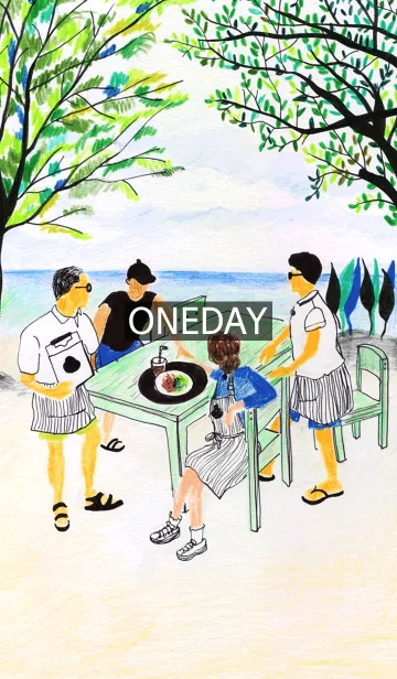 [LINE着せ替え] oneday_03の画像1
