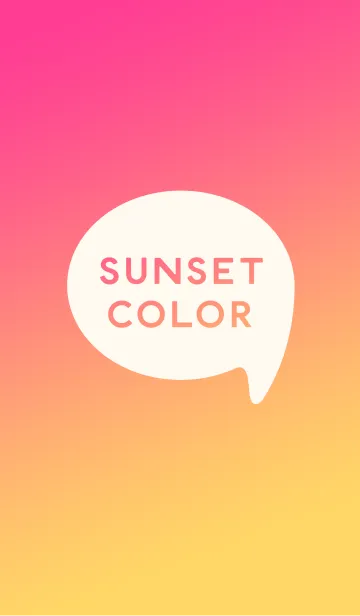 SUNSET COLORの着せ替えメイン画像