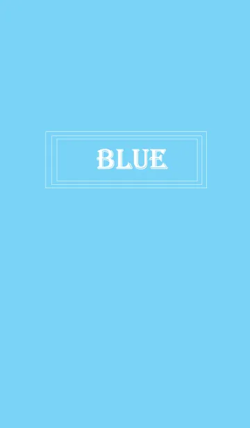 [LINE着せ替え] Blue theme v.1の画像1