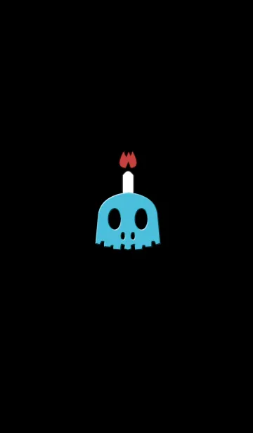 [LINE着せ替え] Candle skullの画像1