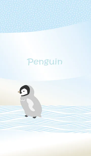[LINE着せ替え] 小さなペンギンさんの画像1