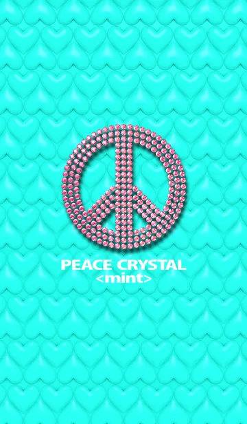 [LINE着せ替え] PEACE CRYSTAL <mint>の画像1