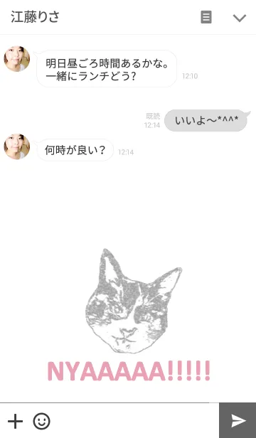 [LINE着せ替え] NYAAAAA！！！！！の画像3