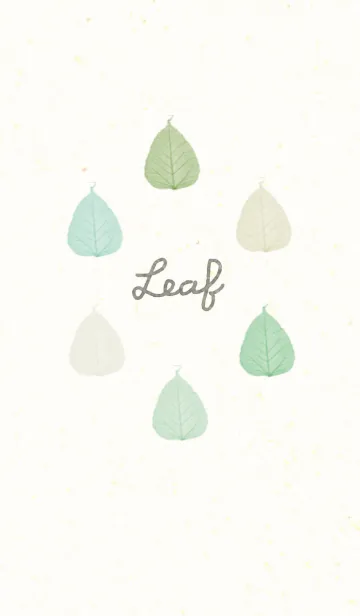 [LINE着せ替え] 葉16-色とりどり-の画像1