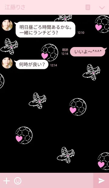 [LINE着せ替え] I ♥ Soccerの画像3