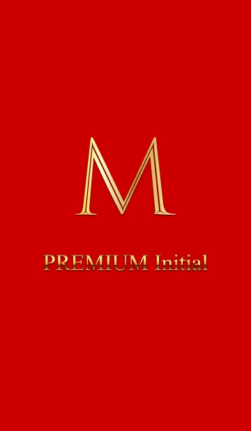 [LINE着せ替え] PREMIUM Initial Mの画像1