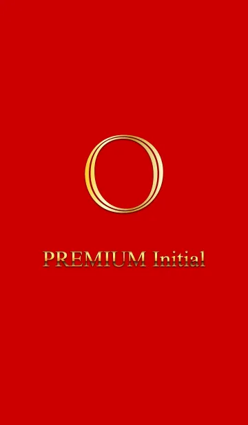 [LINE着せ替え] PREMIUM Initial Oの画像1