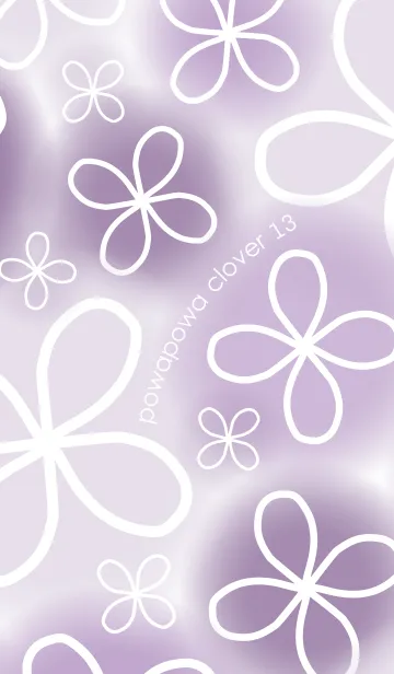 [LINE着せ替え] powapowa clover 13の画像1