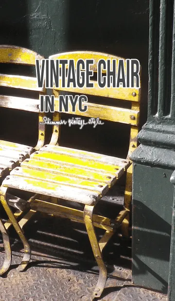 [LINE着せ替え] VINTAGE CHAIR IN NYCの画像1