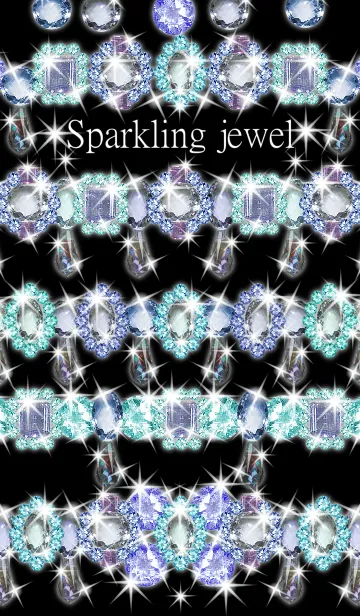 [LINE着せ替え] Sparkling jewel14の画像1