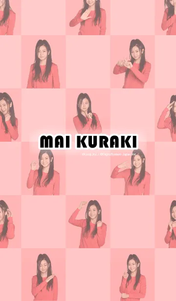 [LINE着せ替え] MAI KURAKI 着せかえの画像1