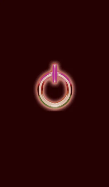 [LINE着せ替え] Power red light buttonの画像1