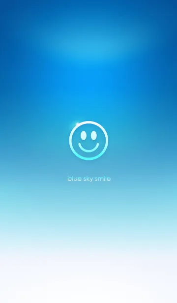 [LINE着せ替え] blue sky smileの画像1