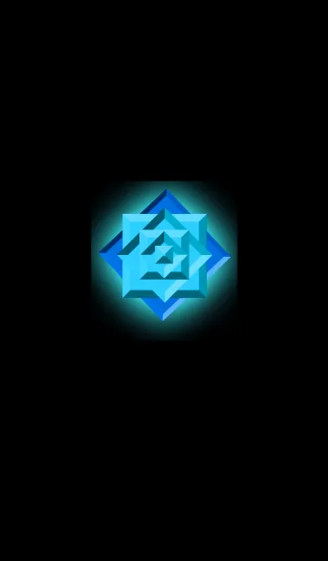 [LINE着せ替え] 青いバラ..の画像1