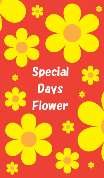[LINE着せ替え] Special Days Flowerの画像1