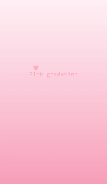 [LINE着せ替え] Pink gradation.の画像1