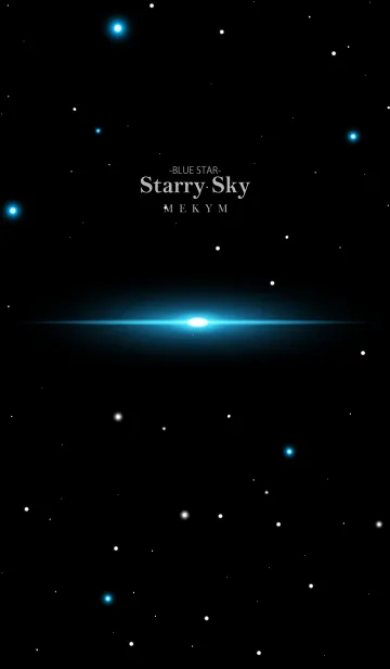 [LINE着せ替え] Starry Sky -BLUE STAR-の画像1