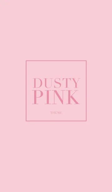 [LINE着せ替え] Dusty Pink Themeの画像1