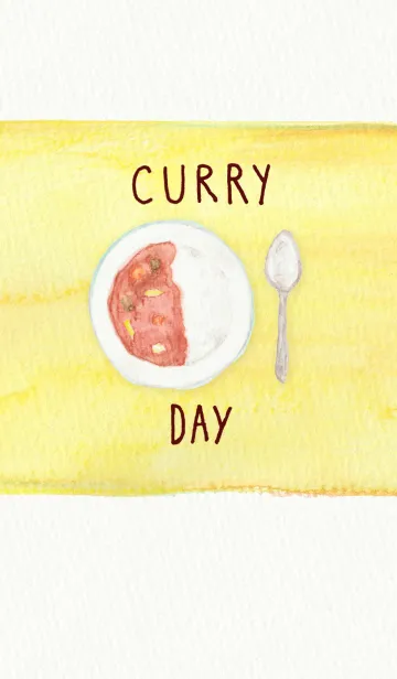 [LINE着せ替え] CURRY DAYの画像1