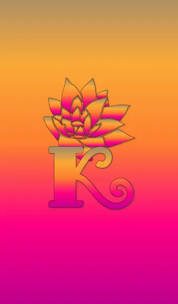 ～フラワー イニシャル K～の着せ替えメイン画像