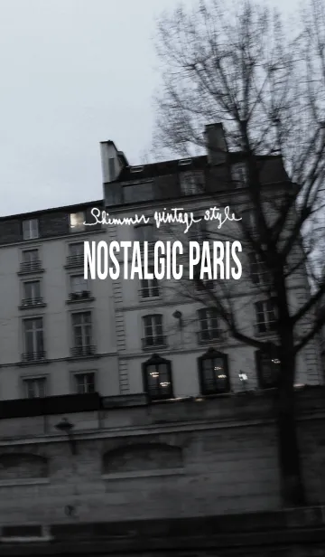 [LINE着せ替え] Nostalgic Parisの画像1