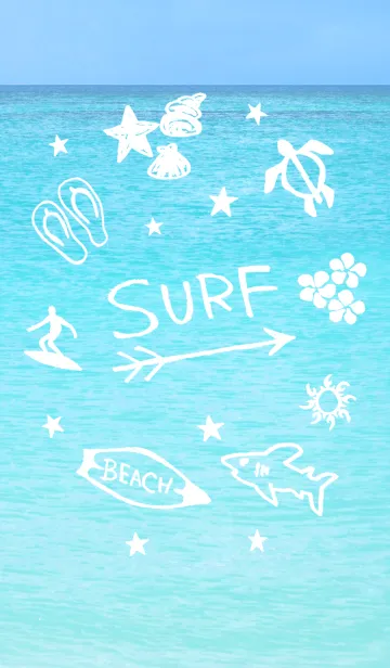 [LINE着せ替え] SURF...の画像1
