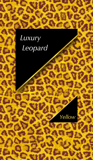 Luxury Leopard -Yellow- ver.2の着せ替えメイン画像