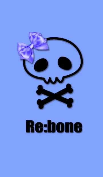 [LINE着せ替え] Re:bone【リ・ボーン】パステルブルーの画像1