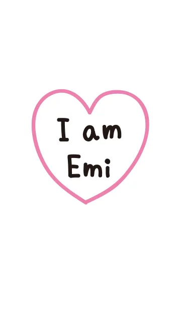 [LINE着せ替え] I am えみの画像1