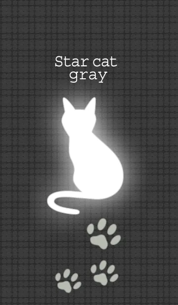 Star cat grayの着せ替えメイン画像