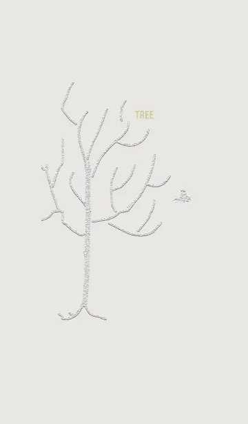 [LINE着せ替え] ツリー ホワイトの画像1
