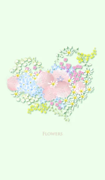 [LINE着せ替え] 花♪ 花 ♪花♪の画像1