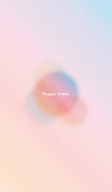 [LINE着せ替え] 'Happy times' simple themeの画像1