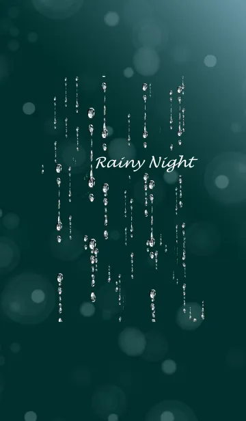 [LINE着せ替え] Rainy nightの画像1