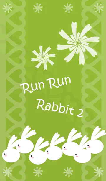 [LINE着せ替え] Run Run Rabbit 2の画像1