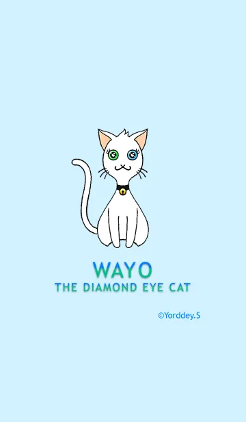 [LINE着せ替え] Wayo - The Diamond Eye Catの画像1