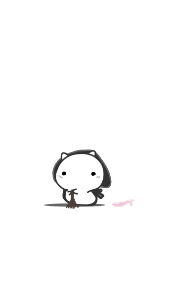 cat staring -8の着せ替えメイン画像
