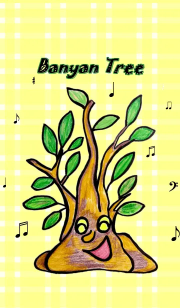 [LINE着せ替え] Banyan Tree-幸運のがじゅまる-の画像1