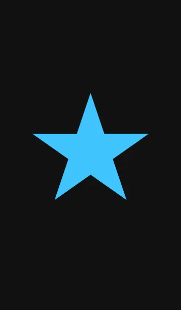 [LINE着せ替え] One Star light blueの画像1