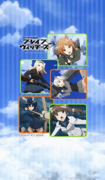 ブレイブウィッチーズ02の着せ替えメイン画像