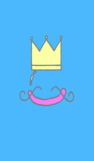 [LINE着せ替え] 笑う王様の画像1