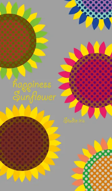 [LINE着せ替え] Happiness★ Sunflower☆の画像1