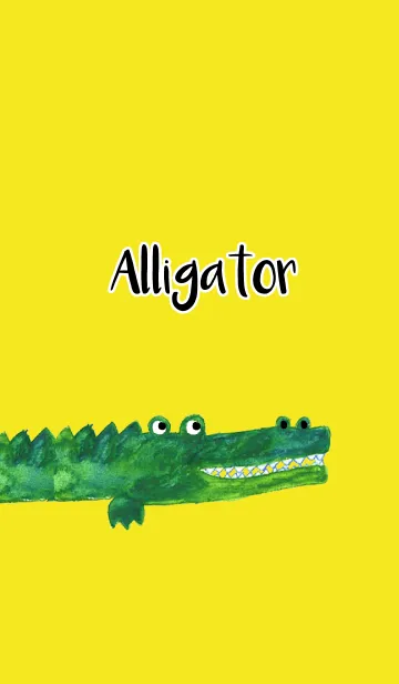 [LINE着せ替え] ワニさんの画像1