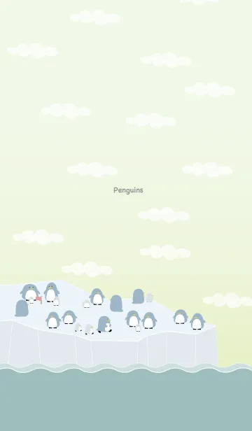 [LINE着せ替え] ちびかわ着せ替え/ペンギンの画像1