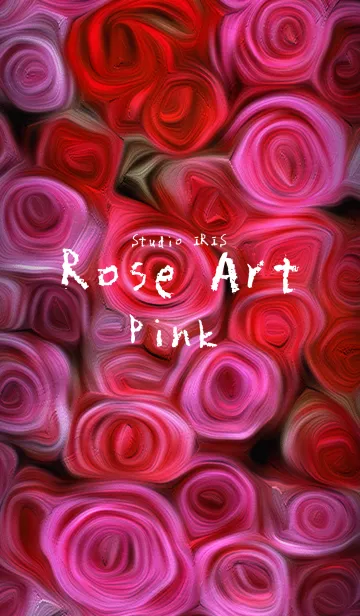 [LINE着せ替え] Rose Art Pinkの画像1