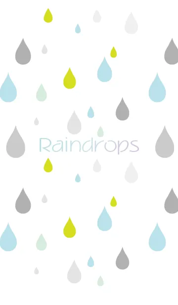 [LINE着せ替え] 雨のドロッブの画像1