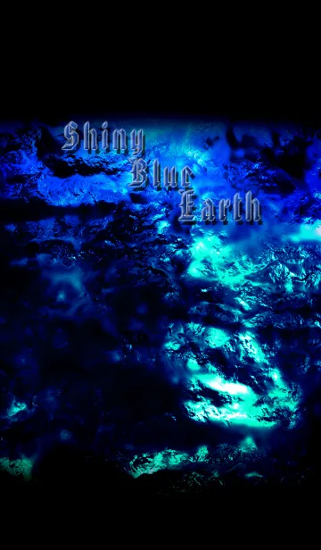 [LINE着せ替え] Shiny Blue Earth 輝く青の大地の画像1