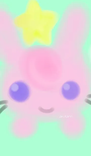 [LINE着せ替え] ウサロンの画像1