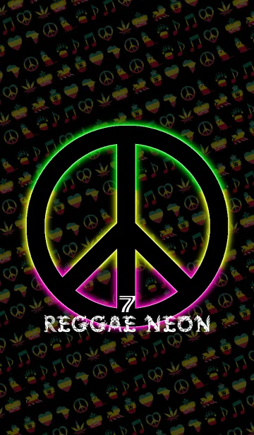 [LINE着せ替え] REGGAE NEON7の画像1