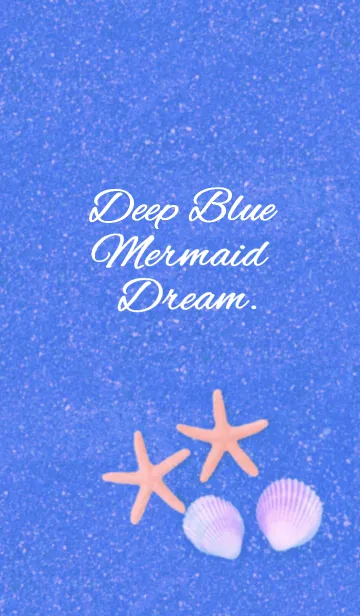 Deep Blue Mermaid Dream.のLINE着せ替え